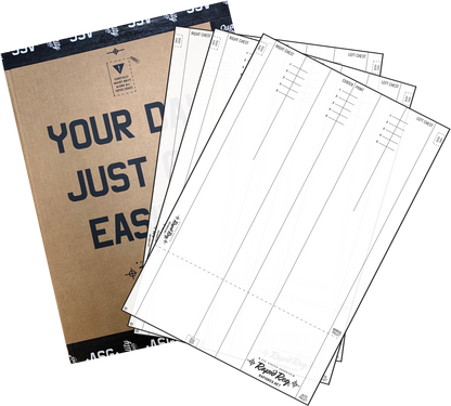 Rapid Reg 3 Pack - Auto 14"x21" / Manual 14"x16" Template