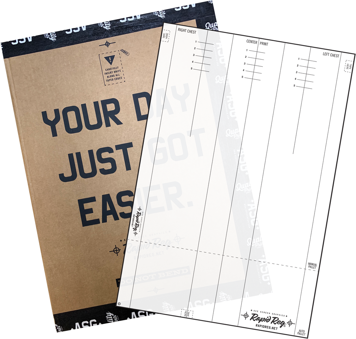 Rapid Reg - Auto 14"x21" / Manual 14"x16" Template